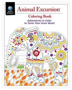 Animal Excursions Coloring Book by Rand McNally
