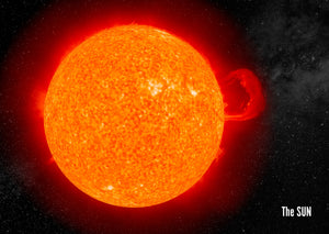 The Sun 3D Postcard by Authentic Cards