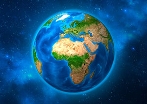 Rotating Earth 3D Postcard by Authentic Cards
