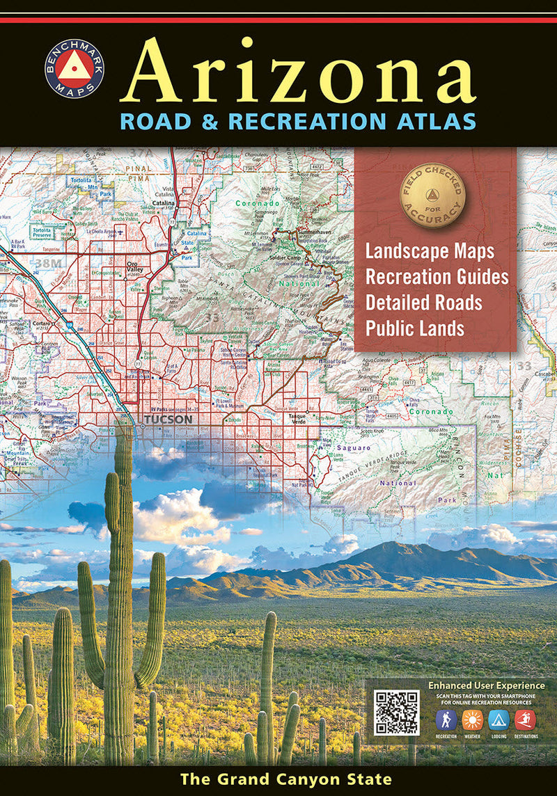 Arizona Road and Recreation Atlas, 12th Edition Eastview