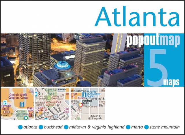 Cover of Atlanta PopOut Map