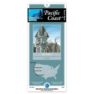 Pacific Coast Bicycle Route Section 3 by Adventure Cycling Association
