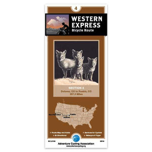 Western Express Bicycle Route Section 4 by Adventure Cycling Association