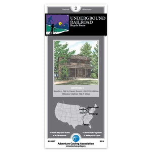 Underground Railroad Bicycle Route Section 2 by Adventure Cycling Association