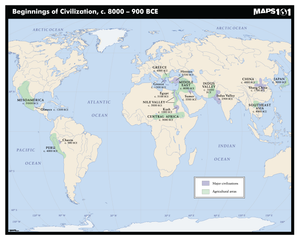 Beginnings of Civilization, 8000-900 BCE