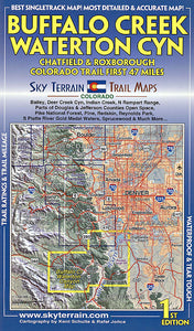 Buffalo Creek Hiking Map by Sky Terrain