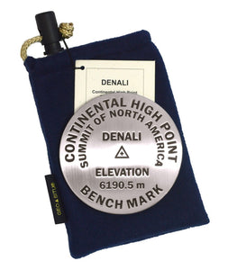Denali North America High Point Benchmark Paperweight by Geo-Situ