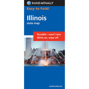 Rand McNally Illinois Travel Map