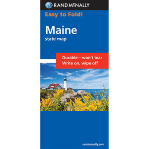 Rand McNally Maine Travel Map