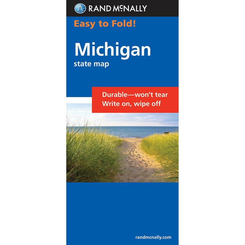Rand McNally Michigan Travel Map Eastview