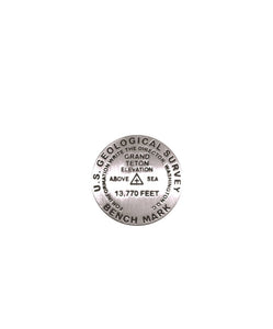Grand Teton, Grand Teton National Park, Wyoming Lapel Pin by Geo-Situ