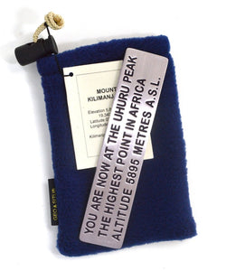 Mt. Kilimanjaro summit sign Paperweight by Geo-Situ