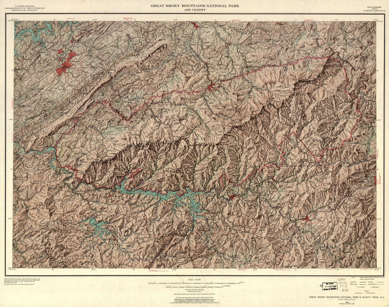 Great Smoky Mountains National Park Maps.com