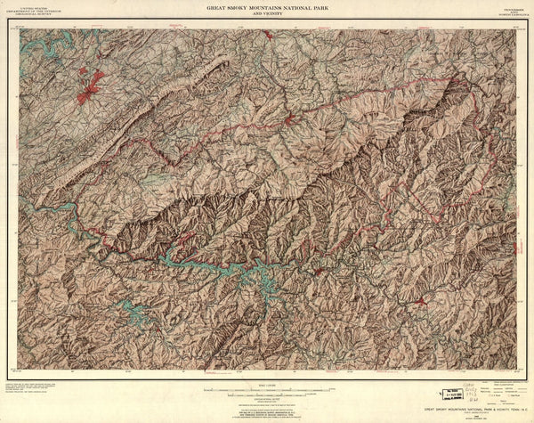 Great Smoky Mountains National Park Maps.com
