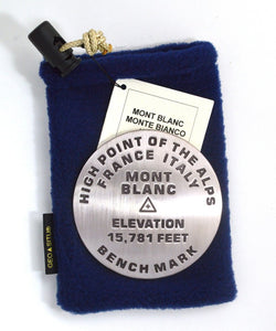 Mont Blanc, Alps High Point Benchmark Paperweight by Geo-Situ