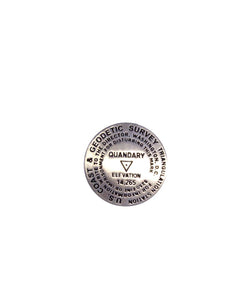 Quandary Peak, Colorado Lapel Pin by Geo-Situ