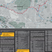 Rides of a Lifetime Route 66 Wall Map Maps.com