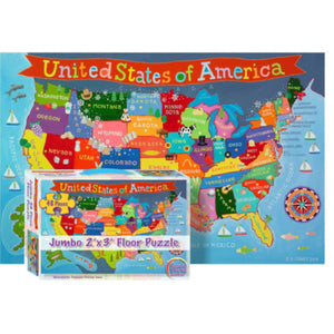 Kid's USA Jumbo 48 Piece Floor Puzzle