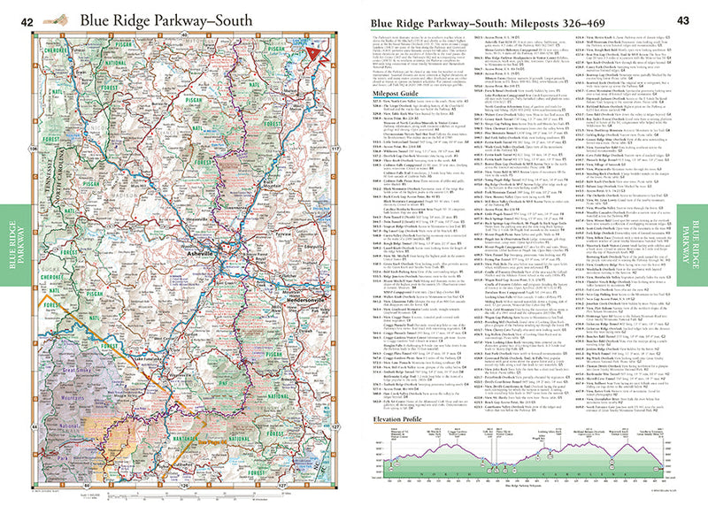 Southern Appalachians Road & Recreation Atlas Eastview
