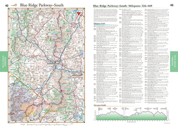 Southern Appalachians Road & Recreation Atlas Eastview
