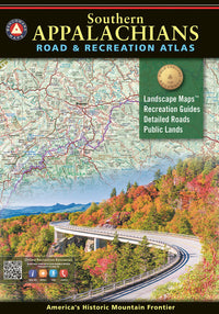 Southern Appalachians Road & Recreation Atlas Eastview