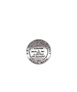 Mt. Shavano, Colorado Lapel Pin by Geo-Situ