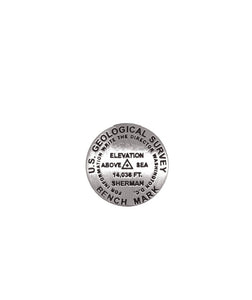 Mt. Sherman, Colorado Lapel Pin by Geo-Situ