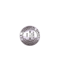 South Sister Peak, Oregon Lapel Pin by Geo-Situ