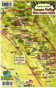 Sonoma Valley Wine Grapes Card by Frankos Maps Ltd.