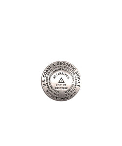 Mt. Tamalpais, California Lapel Pin by Geo-Situ