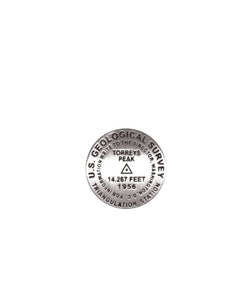 Torreys Peak, Colorado Lapel Pin by Geo-Situ