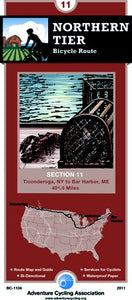 Northern Tier 11: Ticonderoga, New York to Bar Harbor, Maine by Adventure Cycling Association