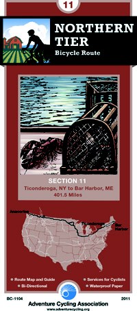 Cover of Northern Tier 11: Ticonderoga, New York to Bar Harbor, Maine 