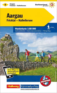 Aargau : Switzerland Hiking Map #5 by Kummerly + Frey