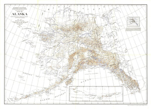 Alaska Map 1904