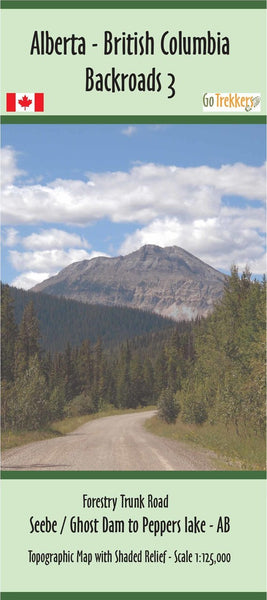 Cover of Alberta - British Columbia Backroads 3 