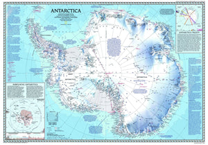 Antarctica Map 1987