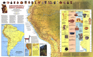 Archaeology Of South America Map 1982