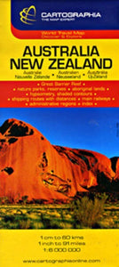 Australia and New Zealand Travel Map