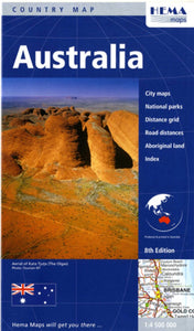 Australia Travel Map