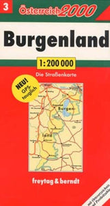 Austria, Eastern Travel Map