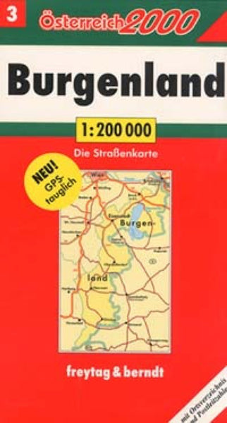 Austria, Eastern Travel Map Eastview