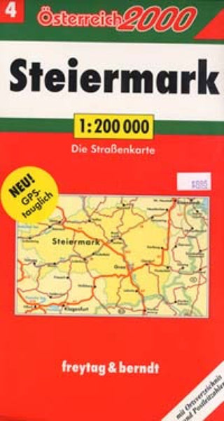Austria, North Central Travel Map Eastview