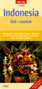 Bali Lombok Travel Map