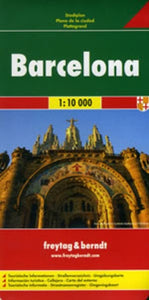 Barcelona, Spain Street Map