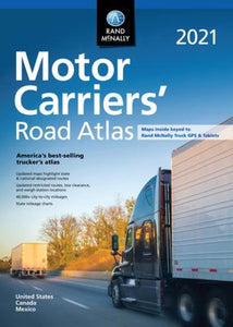 Rand McNally USA, Canada, Mexico Deluxe Motor Carriers Road Atlas