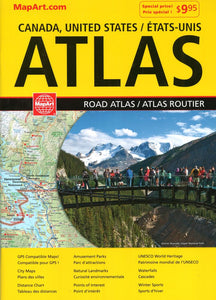 Canada Road Atlas (French/English edition) by Canadian Cartographics Corporation