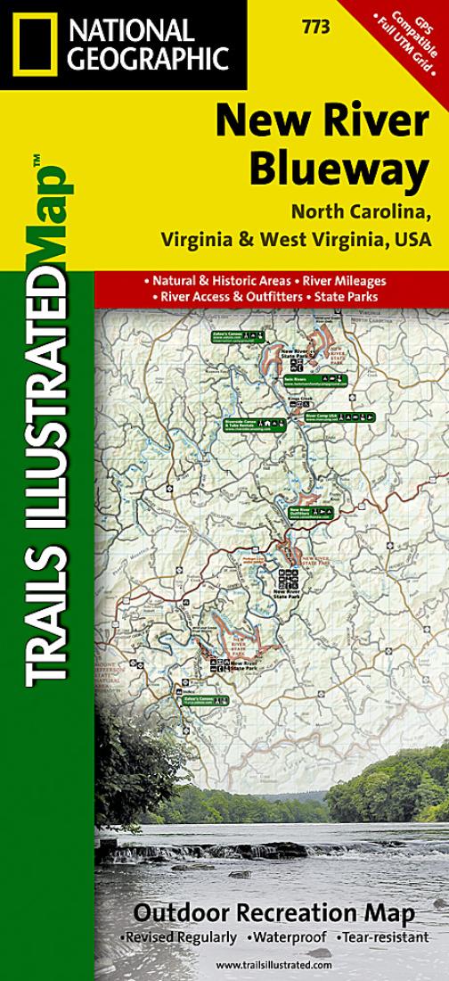 New River Blueway : North Carolina, Virginia & West Virginia, USA by National Geographic