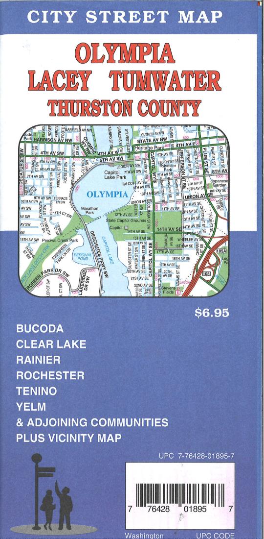 Cover of Olympia, Lacey, Tumwater and Thurston County, Washington by GM Johnson
