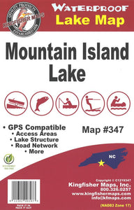 Mountain Island Map by Kingfisher Maps, Inc.